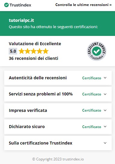 Tutorialpc Recensioni Trustindex