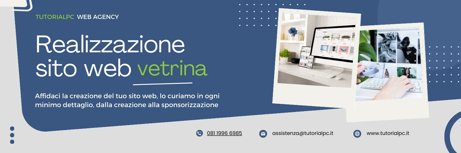 Realizzazione sito web vetrina